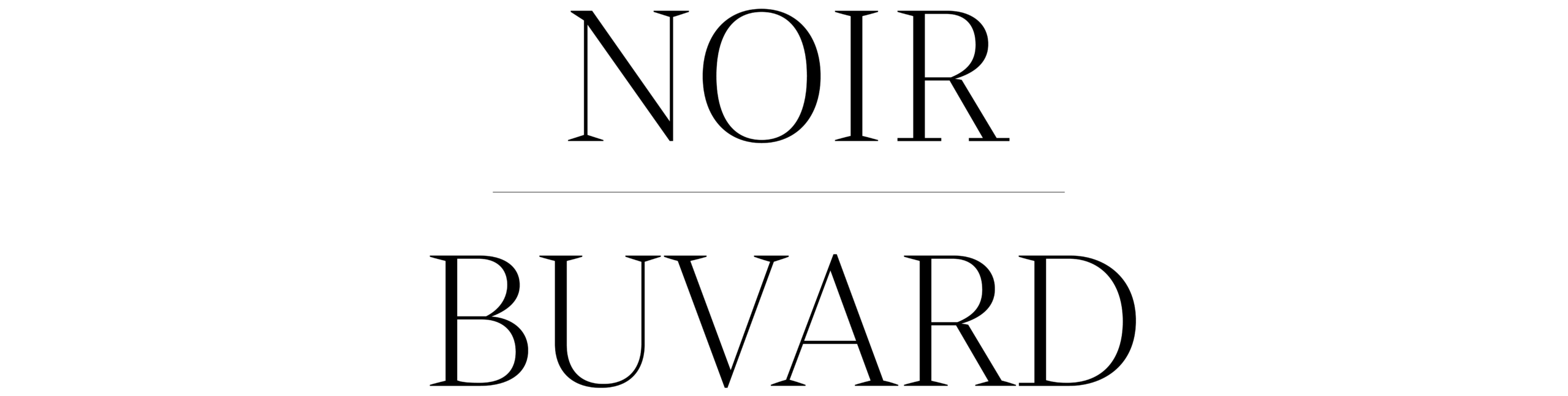 Noir Buvard